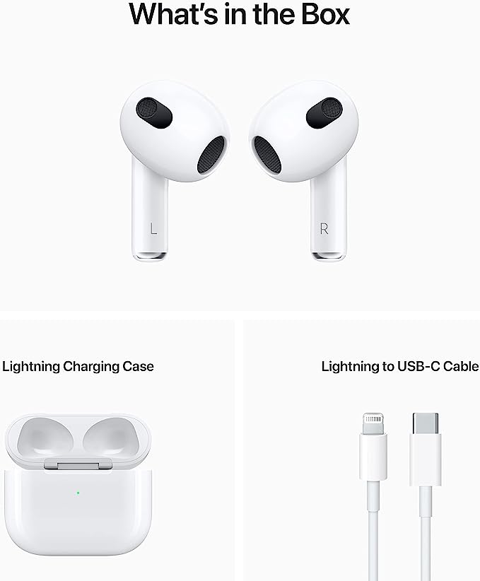 Apple AirPods (3rd Gen) Wireless Earbuds (New)