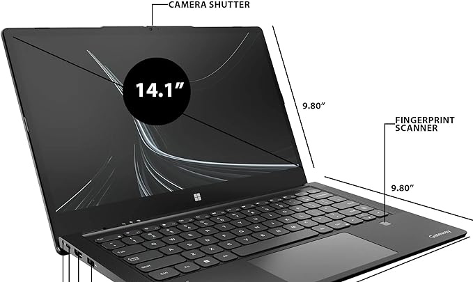 Gateway 14.1 Ultra Slim Notebook 512GB SSD Windows 11 (New)