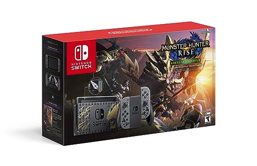 Nintendo Switch V2 Monster Hunter Special Edition (New)