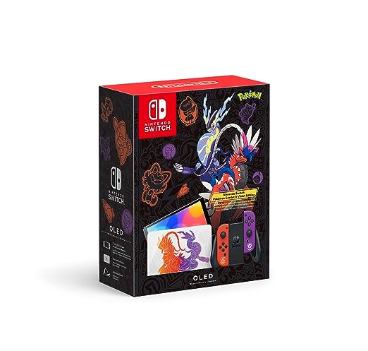 Nintendo Switch Oled - Pokemon Scarlet and Violet Edition (New)