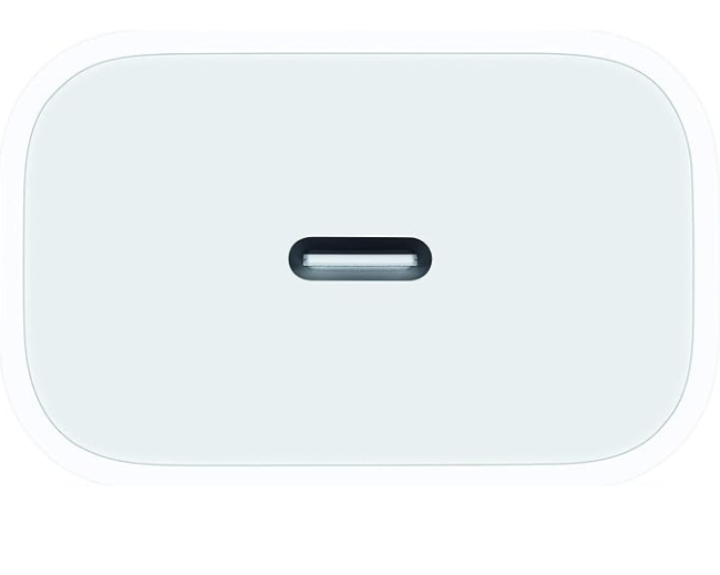 Apple 20W USB-C Power Adapter - iPhone Charger with Fast Charging Capability (New)