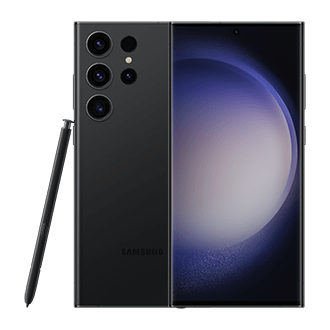 Galaxy s23 ultra black with s-pen