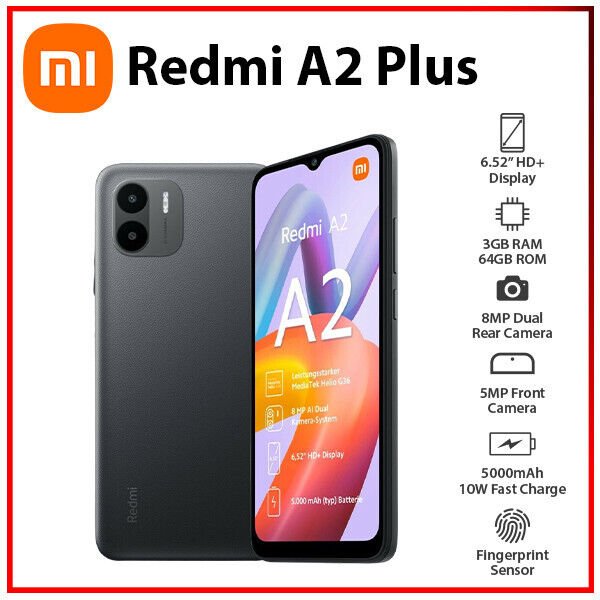 Xiaomi Redmi A2 Plus 64GB/3GB Global Unlocked (New)