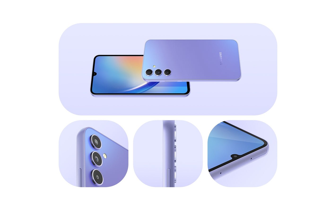 Samsung A34 5G (A346M) GSM Unlocked Global Version (New)