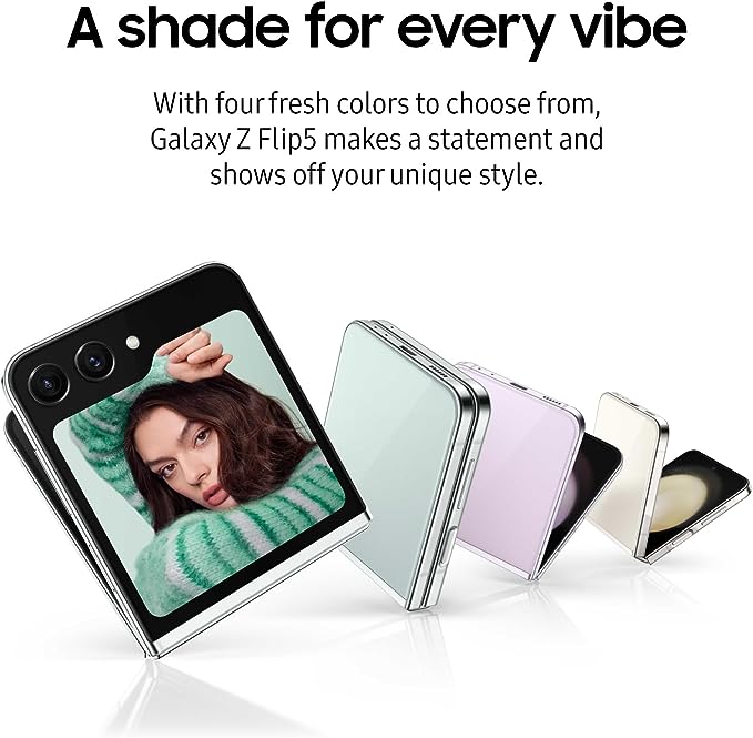 Samsung Galaxy Flip 5 (F731B) Unlocked Global Version (New)