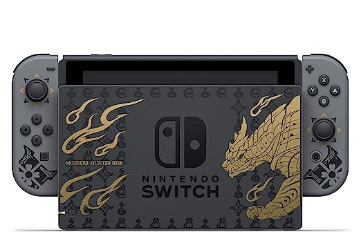 Nintendo Switch V2 Monster Hunter Special Edition (New)