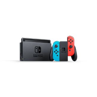 Nintendo switch W/Neon Blue and Red Joy-Con (NEW)