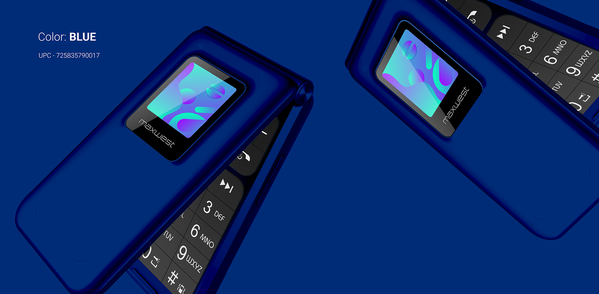 Maxwest Neo Flip LTE GSM Dual Sim International version (NEW)
